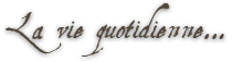 Ouvrages sur la vie quotidienne